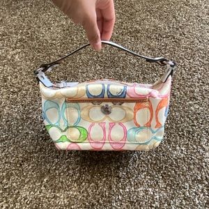 Coach Rainbow Mini Handbag
